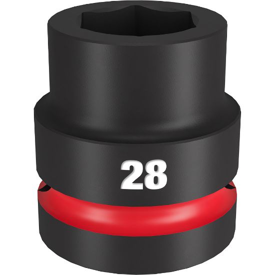 Picture of 49-66-6593 1" DR 28MM STD IMPACT SOCKET