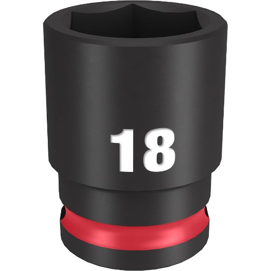 Picture of 49-66-6142 3/8 DR 18MM STD IMPACT SOCKET