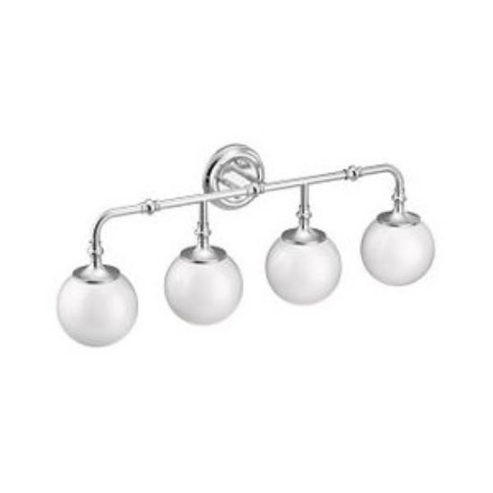 Picture of YB0564CH COLINET FOUR GLOBE LIGHT CH