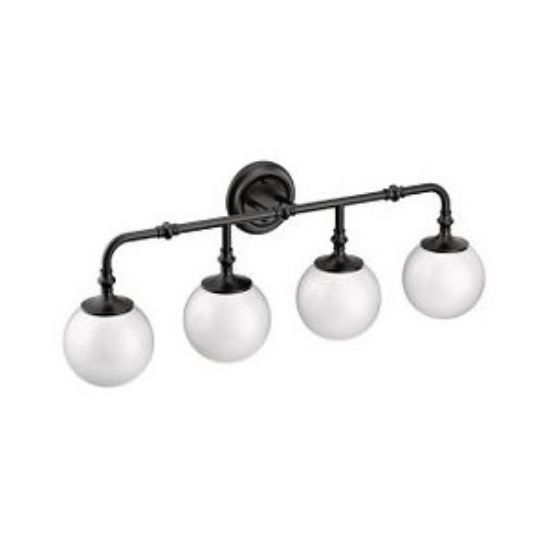 Picture of YB0564BL COLINET FOUR GLOBE LIGHT BL