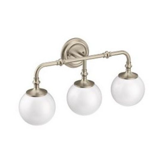 Picture of YB0563BN COLINET THREE GLOBE LIGHT BN