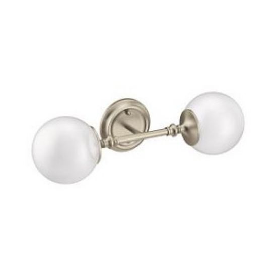 Picture of YB0562BN COLINET TWO GLOBE LIGHT BN