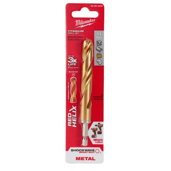 Image sur 48894829 13MM SW TITAN RED HELIX MECHE