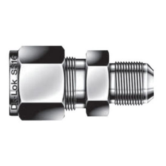 Image sur DUA 8-8-S 1/2" TUBE X 1/2" MJIC AN
