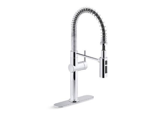 Picture of 22973-CP CRUE SEMI PRO KITCHEN FAUCET