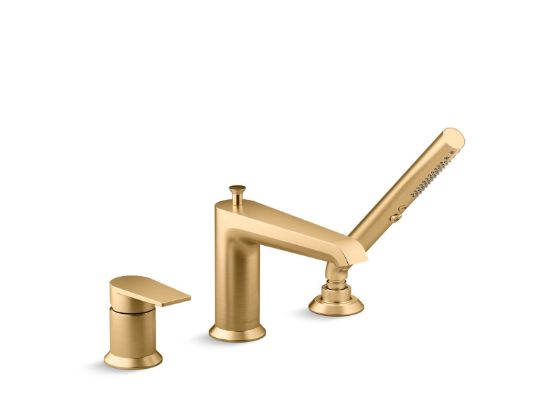 Picture of 9707042MB HINT 3HOLE BATH FILLER W/ HS