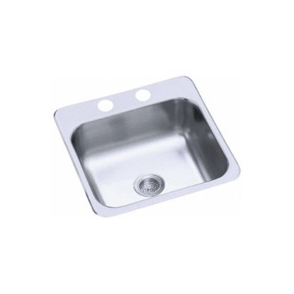 Image de B153-1 15X15 1T EVIER BAR DRAIN LARGE