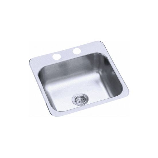 Picture of B153-1 15X15 BAR SINK 1-HOLE/LARGE DRAIN