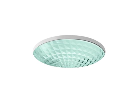 Picture of 2361TG2 KALLOS GLASS LAV TRANSLUCENT DEW