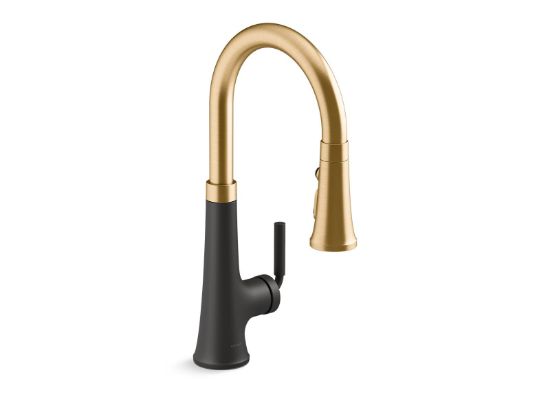 Picture of 23764-BMB TONE PULL DOWN KITCHEN FAUCET