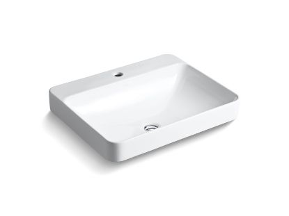 Picture of 2660-1-0 VOX RECT VESSEL W/FAUCET DECK