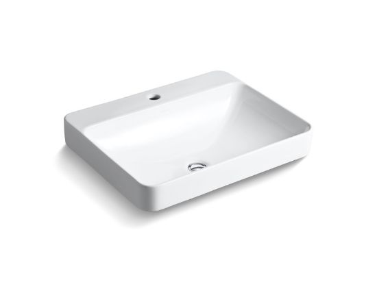 Picture of 2660-1-0 VOX RECT VESSEL W/FAUCET DECK