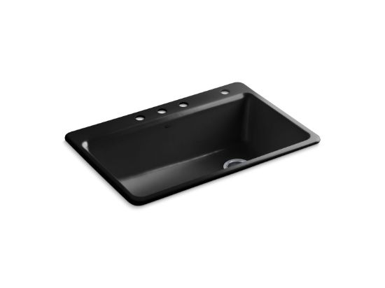 Picture of 5871-4A2-7 RIVERBY SINK SINGLE SR 4-HOLE