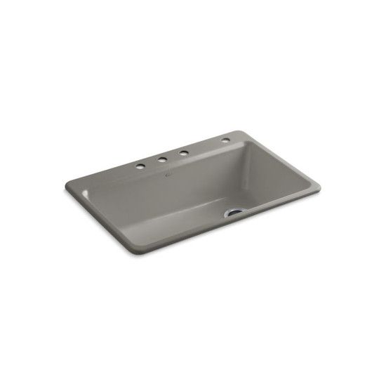 Picture of 5871-4A2-K4 RIVERBY SINK SGL SR 4-HOLE
