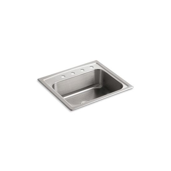 Picture of 3348-4-NA TOCCATA25X22 SS SINK/4-HOLE