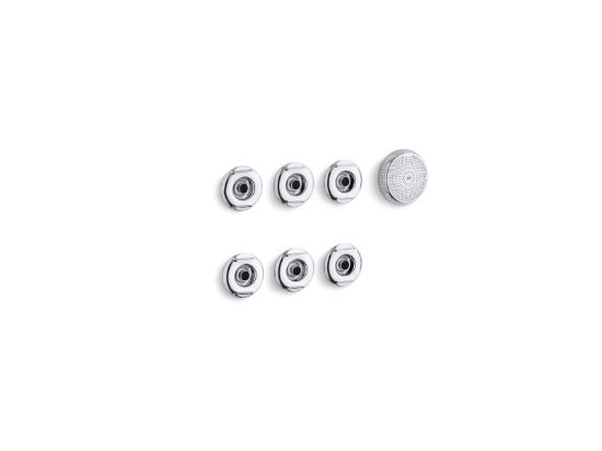 Picture of 9696-CP WHIRLPOOL TRIM KIT 6 JET