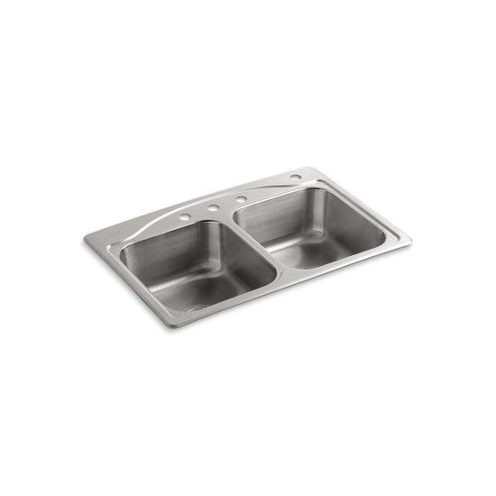 Picture of 3145-4-NA CADENCE SS SINK 4-HOLE