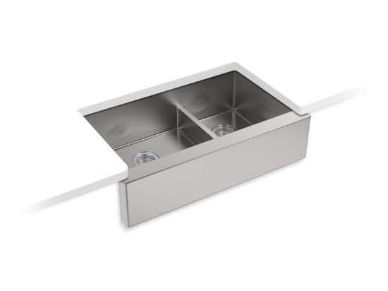 Picture of 5416-NA STRIVE TWO BOWL APRON SINK 34X21