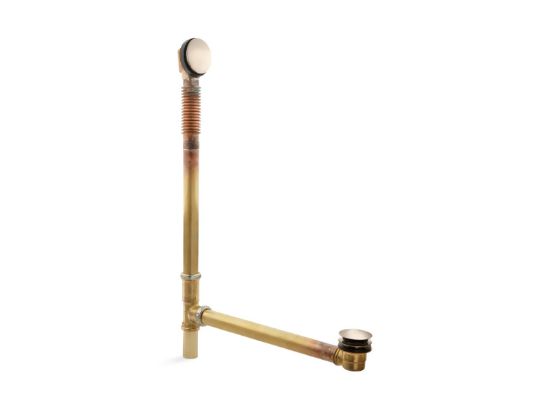 Picture of 7265-BV CLEARFLO BRASS TOE TAP BATH DRN