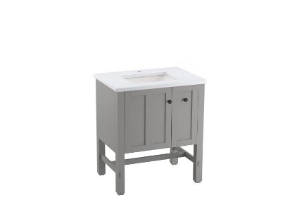 Picture of C++ 5289-1WT TRESHAM 30 VANITY WITH DRAW