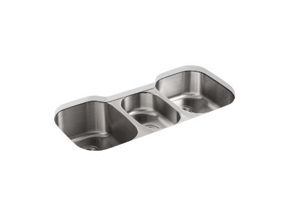 Picture of 3166-NA UNDERTONE TRIPLE SS SINK RH