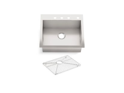Picture of 3822-4-NA VAULT SINGLE BASIN SINK 4-HOLE