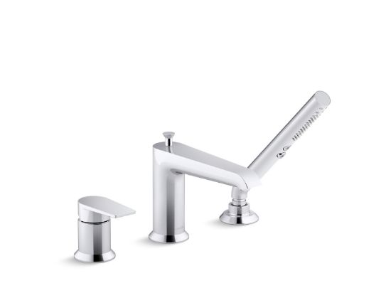 Picture of 970704CP HINT 3HOLE BATH FILLER W/ HS