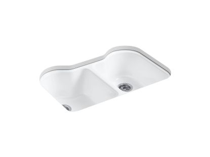 Picture of 58185U0 HARTLAND DBL EQ UC SINK 5 HOLE