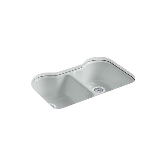 Picture of 58185U95 HARTLAND DBL EQ UC SINK 5 HOLE