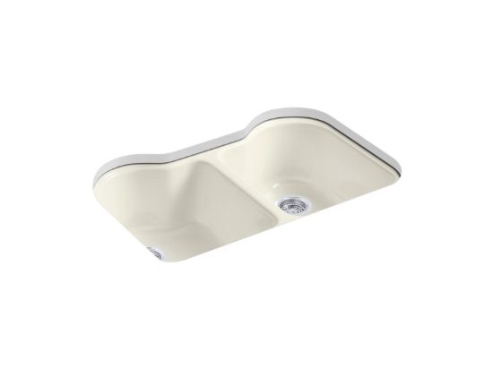 Picture of 58185U96 HARTLAND DBL EQ UC SINK 5 HOLE