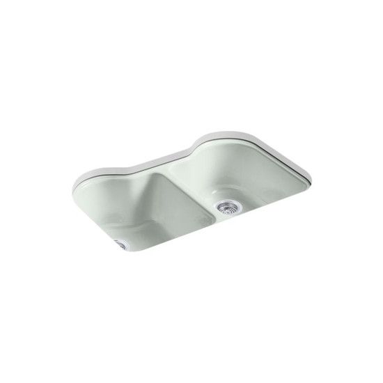 Picture of 58185UFF HARTLAND DBL EQ UC SINK 5 HOLE