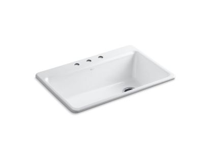 Picture of 5871-3A2-0 RIVERBY SINK SINGLE SR 3-HOLE