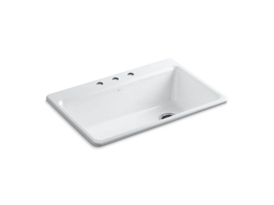 Picture of 5871-3A2-0 RIVERBY SINK SINGLE SR 3-HOLE
