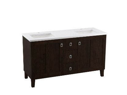 Image de 99537LG1WB POPLIN VAN 60 2 PRT 3 TIR PAT