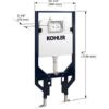 Picture of C++ 18829-NA INWALL TANK W/ IRON RACK