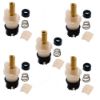 Picture of RS+C25467C 1-15/16 H/C BRASS STEM DEL