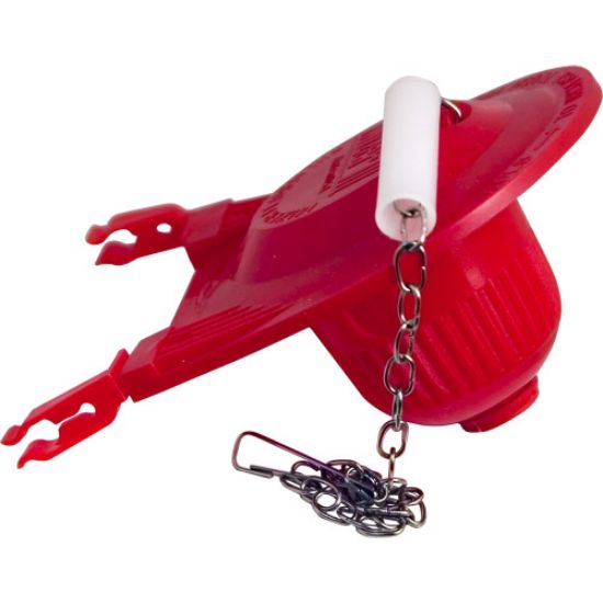 Picture of RS+C04051C 3"RED ADJ TOIL FLAPP W/CHAIN