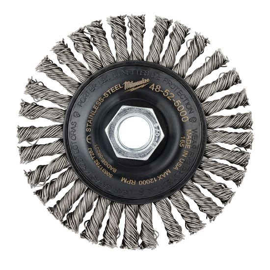 Image sur 48-52-5000 4" BROSSE RADIAL FIL TORS