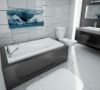 Picture of ZENYA 32X60 AFR BATH LDRN FLANGE WHI