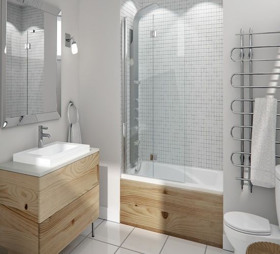 Picture of JUNA 32X66 AFR BATH LDRN FLG&SKT WHI