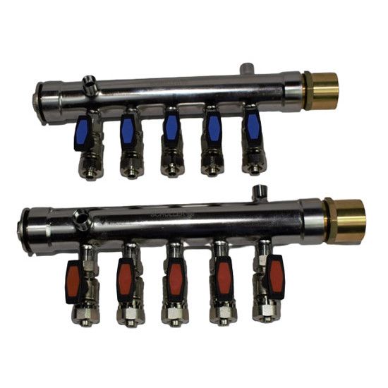 Picture of SSEMAN2505LSS 2-1/2" SS MANIF BV 5LOOP