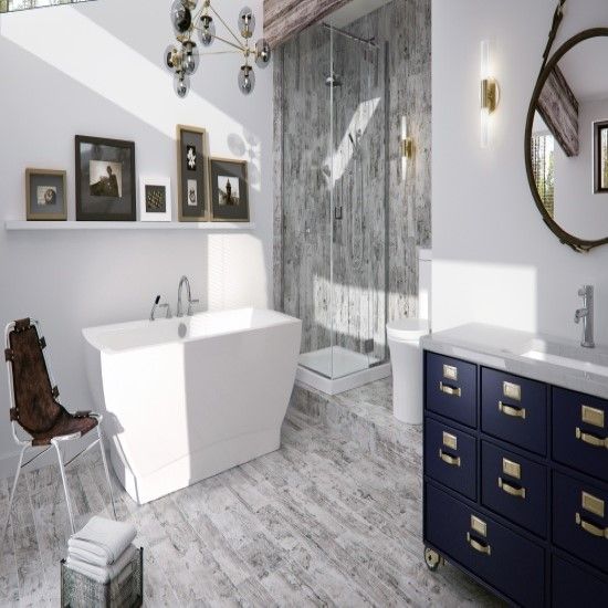 Picture of IMPACT 34X66 2PC FS BATH WHI