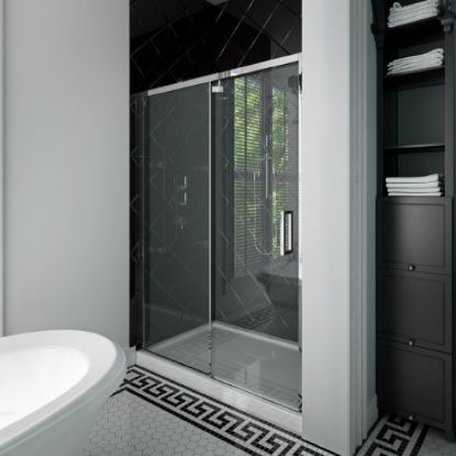 Picture of SELLA 60 SLID SHOWER DOOR CHR/CLR
