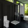 Picture of SELLA 36X36 SLID SHOWER DOOR CHR/CLR
