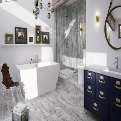 Image de BELIEVE 36X66 BAIN BLA