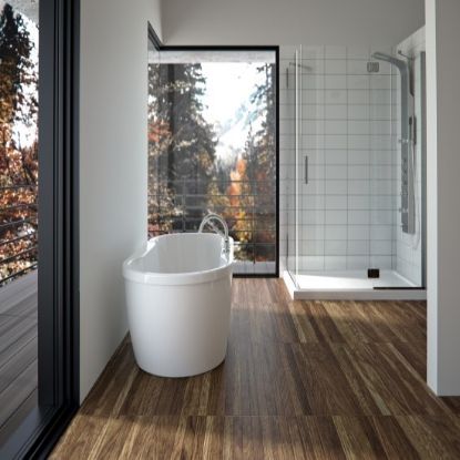 Picture of BERLINF2 32X60 2PC FS BATH OVRFLW CVR WH
