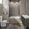 Picture of ZENYA 32X60 AFR BATH LDRN FLANGE WHI