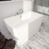 Picture of BELIEVE 42X66 WHRL BATH WHI