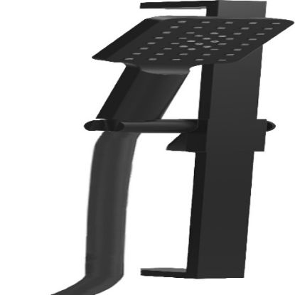 Picture of DGL307053KK150 3SPR MDRN SLIDING SHWBAR