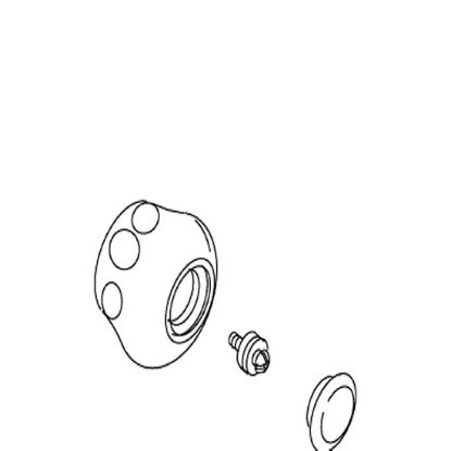 Picture of C++ 71840 KNOB HDL S/C B&SHWR